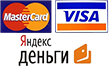 VISA MasterCard YandexMoney